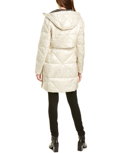 Shop Colmar Quilted Storm Flap Jacket In White