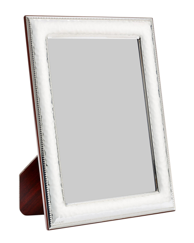 Shop Cunill Sterling Silver Hammered Scroll Photo Frame