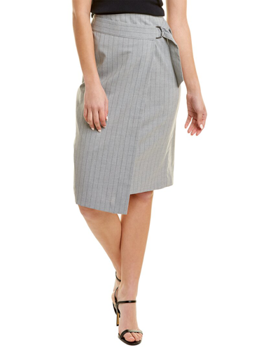 Shop J.mclaughlin Cambria Pencil Skirt In Grey