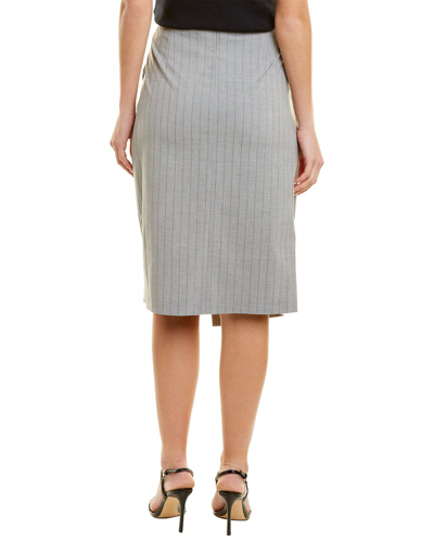 Shop J.mclaughlin Cambria Pencil Skirt In Grey