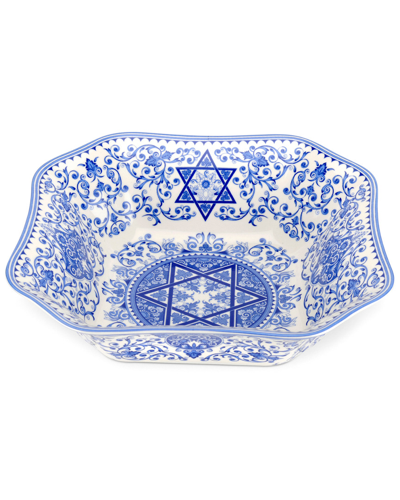 Shop Spode Judaica Collection 9.75in Square Serving Dish In Nocolor
