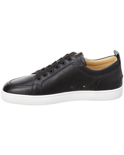 Shop Christian Louboutin Rantulow Leather Sneaker In Nocolor