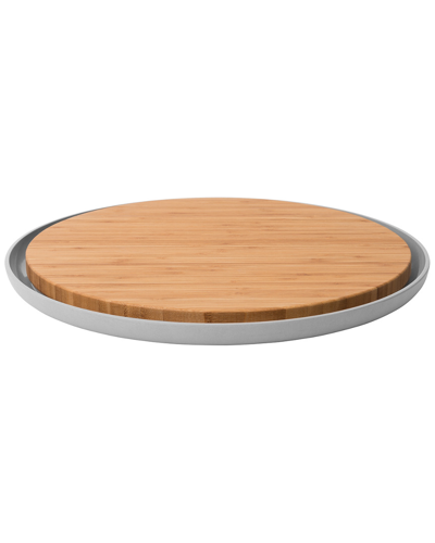 Shop Berghoff Leo Bamboo Cutting Board With Plate In Nocolor