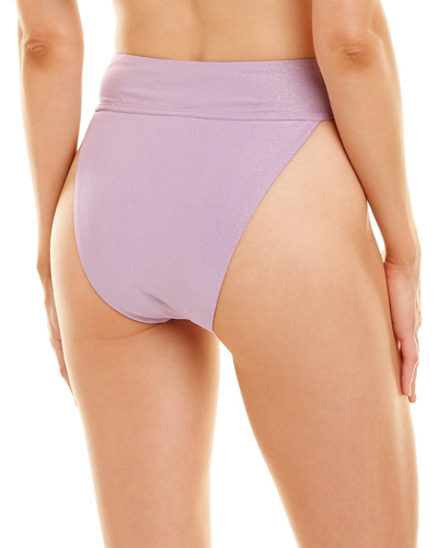 Shop Vyb Lido High-waist Bikini Bottom In Purple