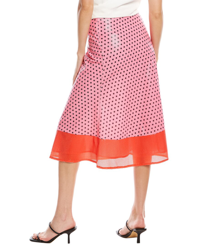 Shop Olivia Rubin Penelope A-line Skirt In Pink