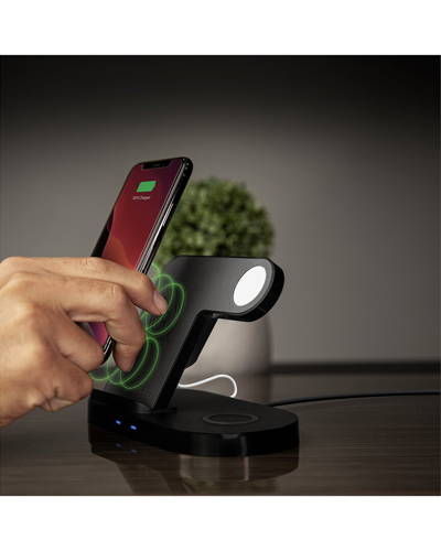 Shop Hypergear 3-in-1 Wireless Charging Dock In Black