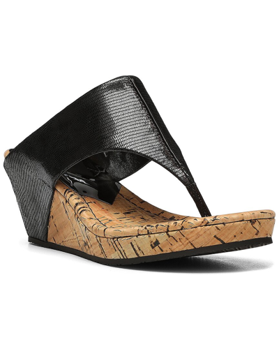 Shop Donald Pliner Gil Leather Sandal In Nocolor