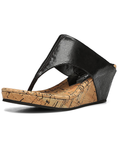 Shop Donald Pliner Gil Leather Sandal In Nocolor