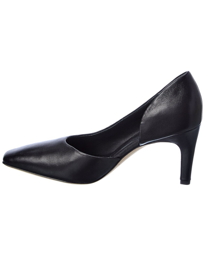 Shop Vince Tiana-b Leather Pump In Black