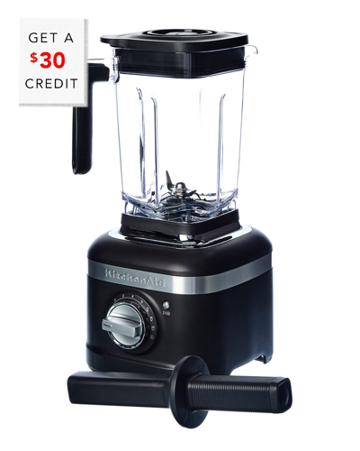 Shop Kitchenaid Variable Speed Blender With Tamper With $30 Credit In Black
