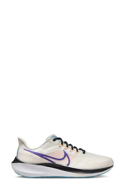 Shop Nike Air Zoom Pegasus 39 Running Shoe In Phantom/ Purple/ White