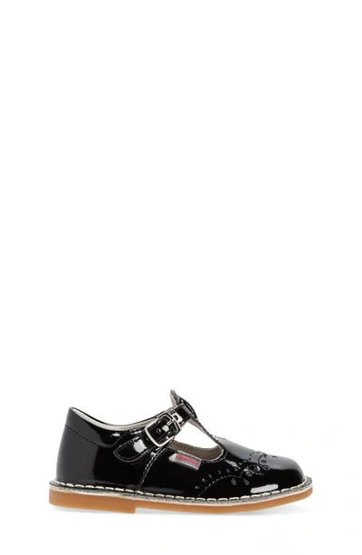 L'amour Kids' Ruthie T Strap Mary Jane In Patent Black