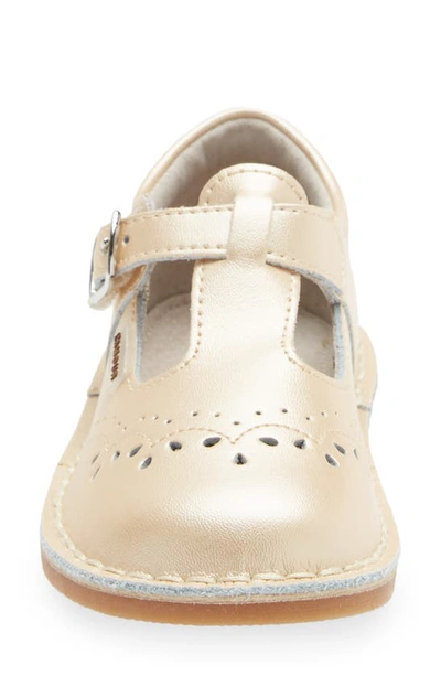 Shop L'amour Kids' Ruthie T Strap Mary Jane In Champagne