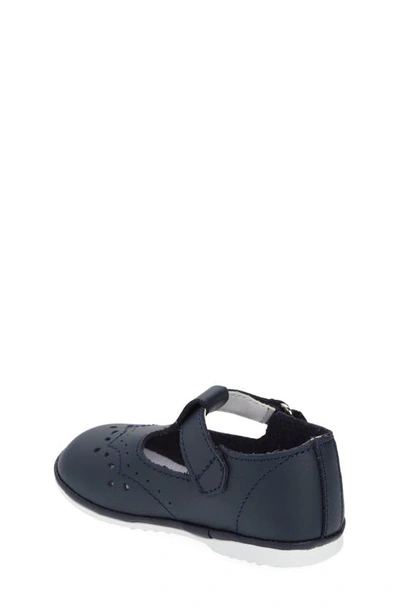 Shop L'amour Kids' Birdie T-strap Mary Jane In Navy