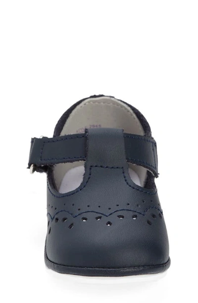 Shop L'amour Kids' Birdie T-strap Mary Jane In Navy