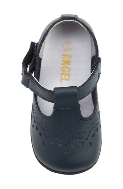 Shop L'amour Kids' Birdie T-strap Mary Jane In Navy