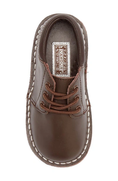 Shop L'amour Tyler Lace-up Shoe In Brown