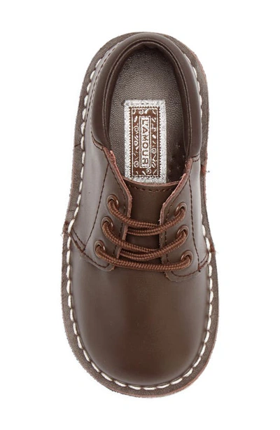 L'amour Tyler Lace-up Shoe In Brown