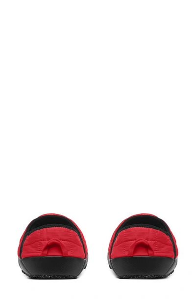 Shop The North Face Thermoball™ Traction Water Resistant Slipper In Tnf Red/ Tnf Black