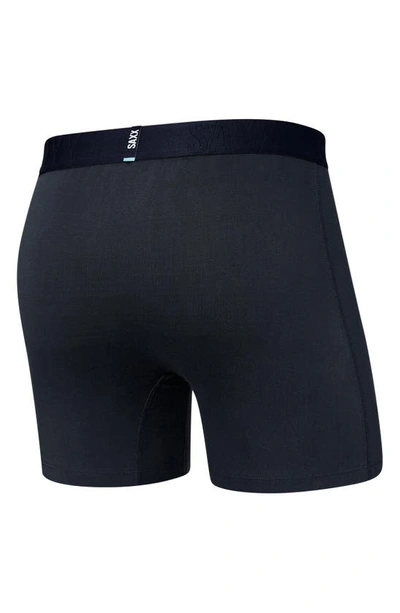Shop Saxx Droptemp™ Cooling Cotton Slim Fit Boxer Briefs In India Ink
