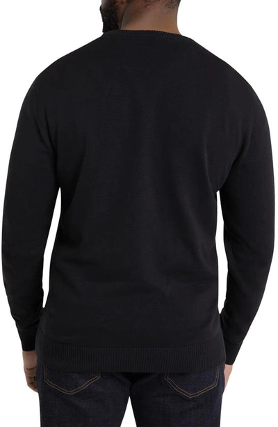 Shop Johnny Bigg Essential Crewneck Sweater In Black