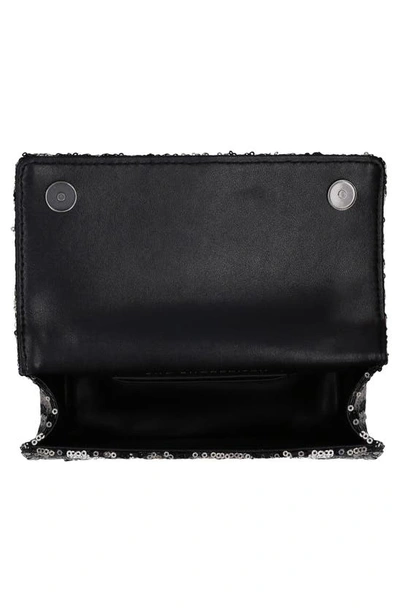 Kurt Geiger Small Shoreditch Sequin Crossbody Bag In Medium Brown