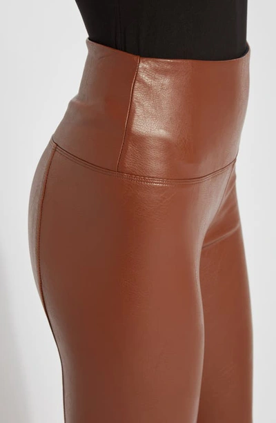 Shop Lyssé Textured Faux Leather Leggings In Harness