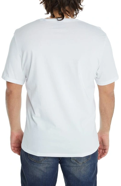 Shop Johnny Bigg Essential Crewneck T-shirt In White