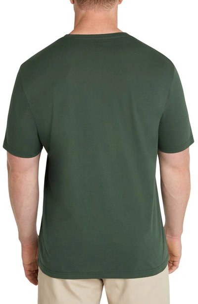 Shop Johnny Bigg Essential Crewneck T-shirt In Pine