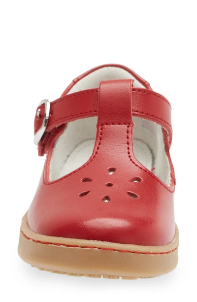 Shop L'amour Chelsea T-strap Shoe In Red