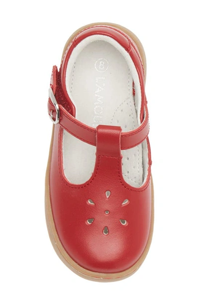 Shop L'amour Chelsea T-strap Shoe In Red