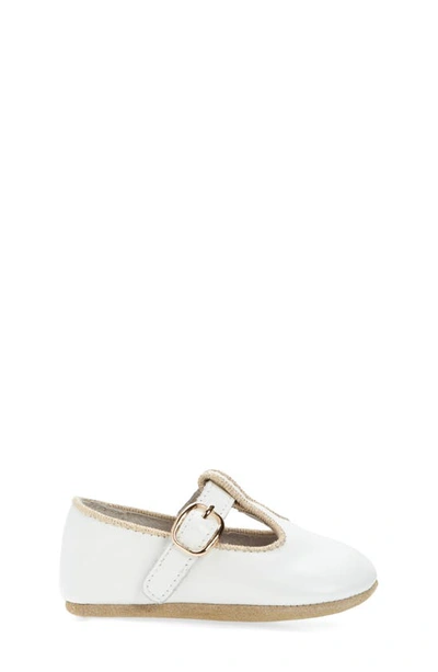 Shop L'amour Evie T-strap Crib Shoe In White