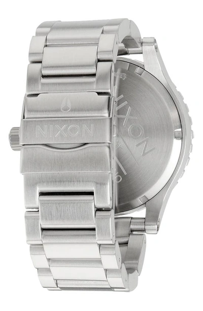 Shop Nixon 'the 51-30 Chrono' Watch, 51mm In Navy Sunray / Silver