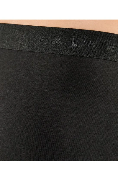 Shop Falke 2-pack Daily Comfort Cotton Blend Briefs In Black