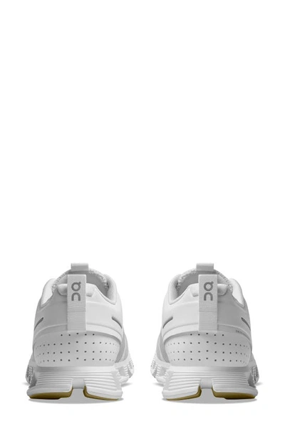 Shop On Cloud 5 Terry Running Shoe In White/ Almd