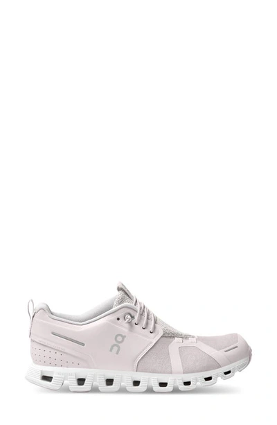 On Cloud 5 Terry Running Shoe In Lily/ Sand