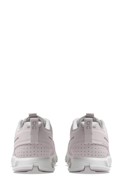 On Cloud 5 Terry Running Shoe In Lily/ Sand