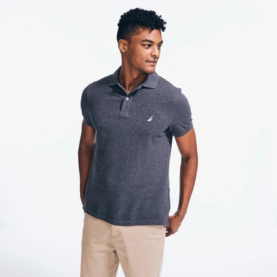 Shop Nautica Mens Slim Fit Deck Polo In Pink