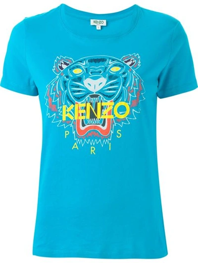 Kenzo Tiger T-shirt - Blue