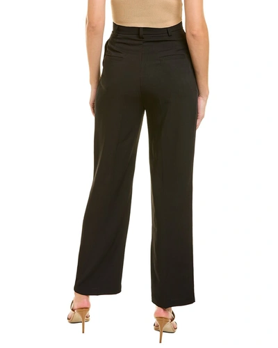 Shop Beulah Oversized Suit Pant In Black