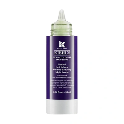 Shop Kiehl's Since 1851 Fast Release Wrinkle-reducing 0.3% Retinol Night Serum In Default Title