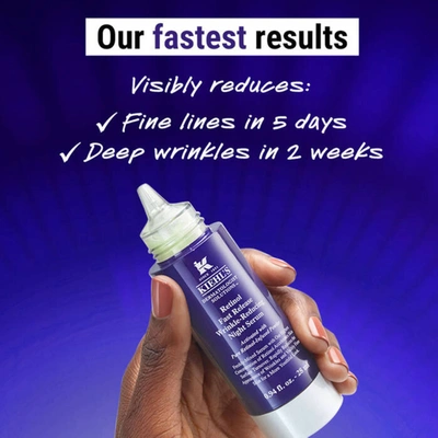 Shop Kiehl's Since 1851 Fast Release Wrinkle-reducing 0.3% Retinol Night Serum In Default Title