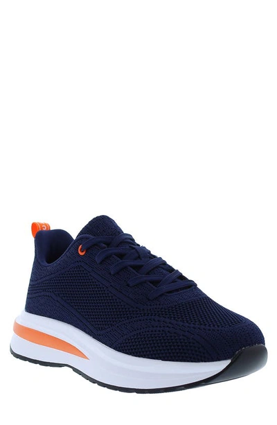 Shop French Connection Micah Sneaker In Navy