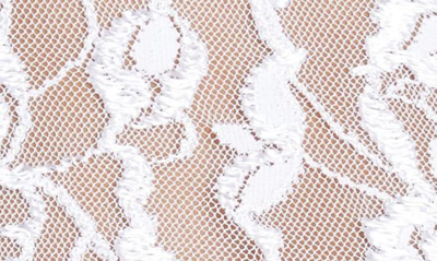 Jacquemus Le Haut Musu Sheer Lace Crop Top In White