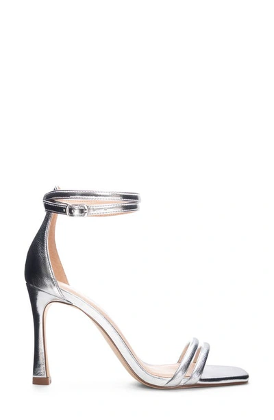 Shop Chinese Laundry Jasmine Strappy Sandal In Silver