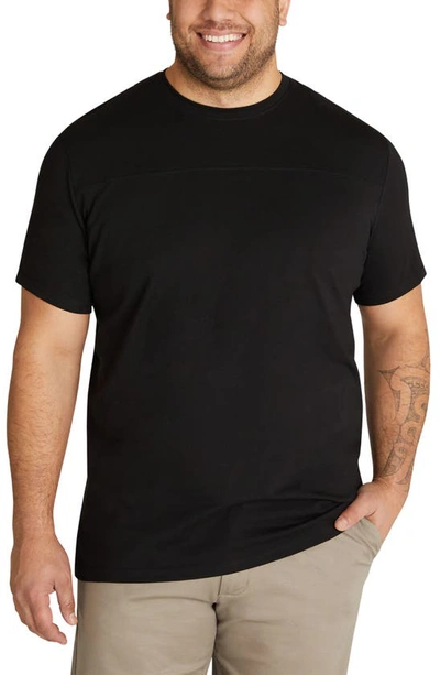 Shop Johnny Bigg Essential Panel T-shirt In Black
