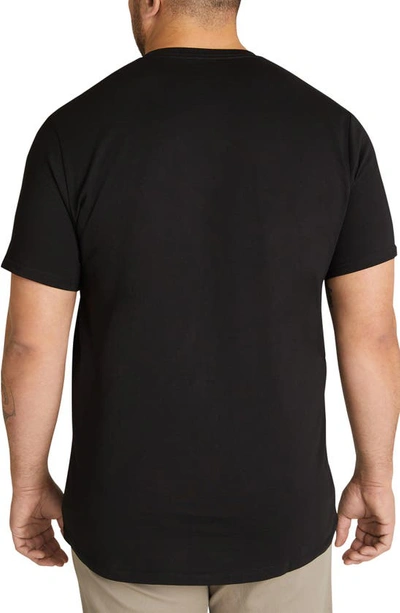 Shop Johnny Bigg Essential Panel T-shirt In Black