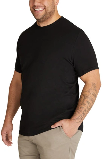 Shop Johnny Bigg Essential Panel T-shirt In Black