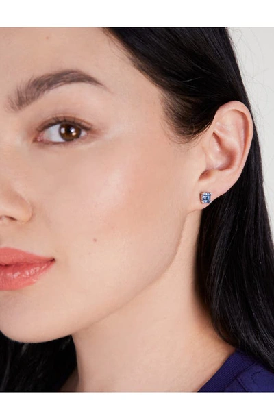 Shop Kate Spade Stud Earrings In Light Sapphire