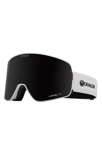 Shop Dragon Nfx2 60mm Snow Goggles With Bonus Lens In Blizzard/ Llmidnightllltrose
